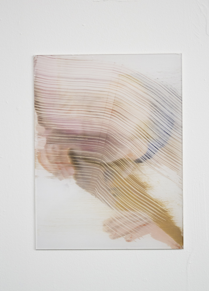 Haze, 2014, Oil on Perspex, 25 x 19 cm