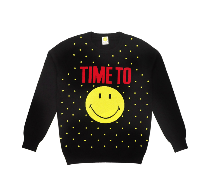 pullover time to smile