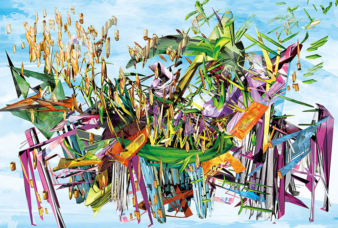 RyotaMatsumoto_Transient Field in the Air _Mixed Media_18inx22in