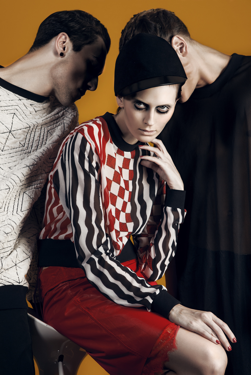 Peb Clothing for Uber and Daniel / Angelos Frentzos for her / hat by Super D