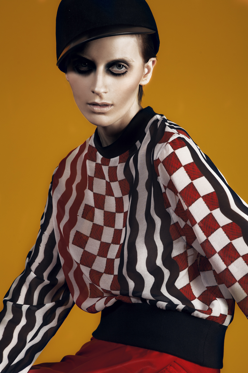 all fashion by Angelos Frentzos / hat by Super D