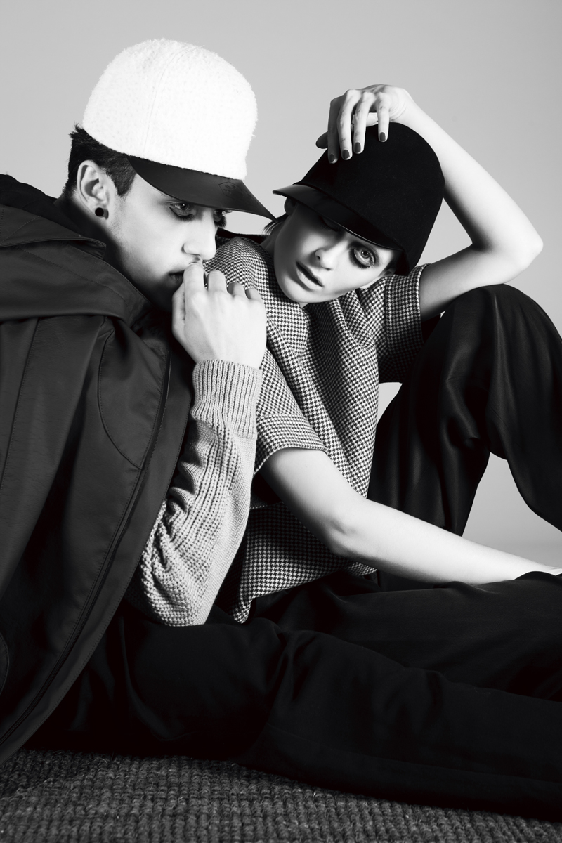 Peb Clothing for him / N°8 for her / hats by Super D