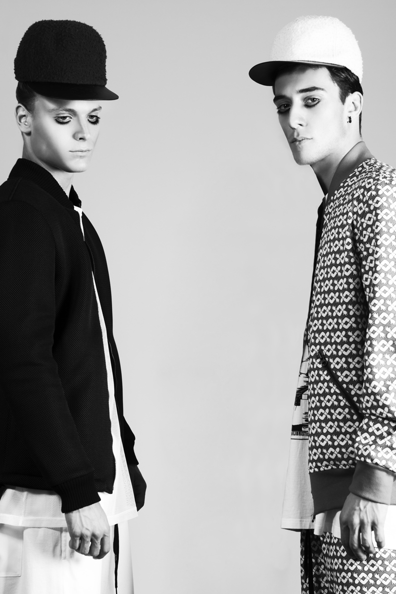 Peb Clothing for Daniel / Angelos Frentzos for Uber / hats by Super D