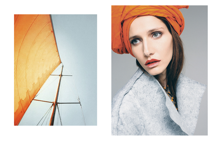 dress - Clockhouse, coat - Krapiva