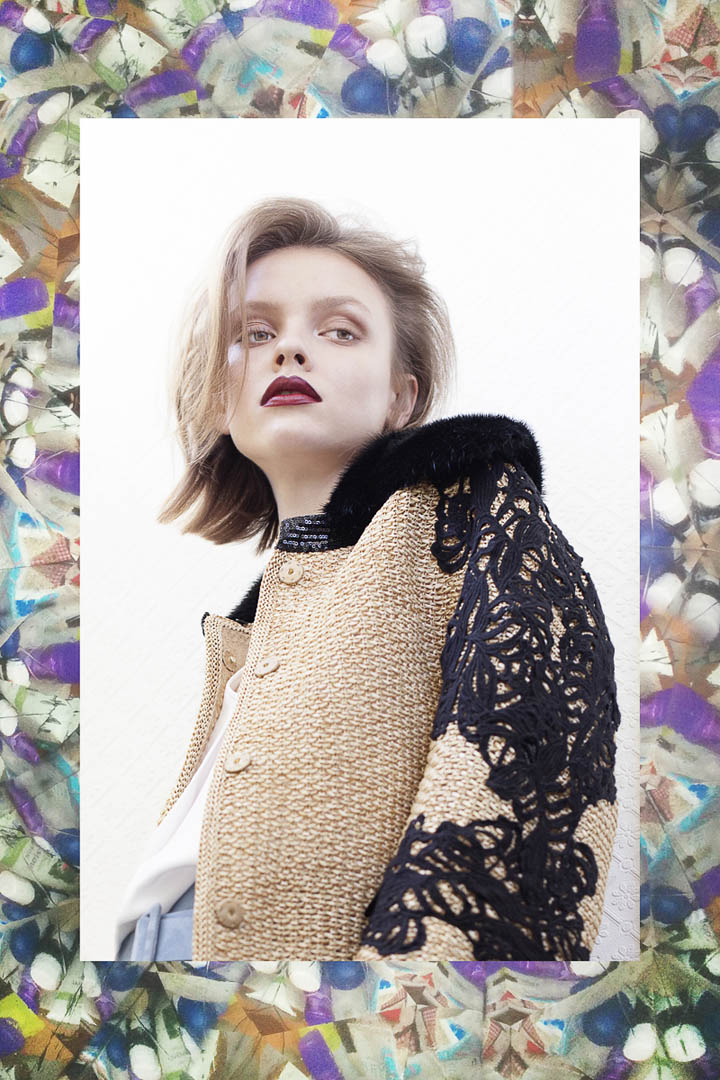 Jacket and skirt: Emmano Scervino / Top: Tiger of Sweden