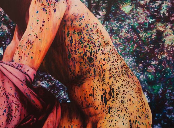 KatharinaZiemke-Park-watercolorandwaxcrayononpaper-123x166cm