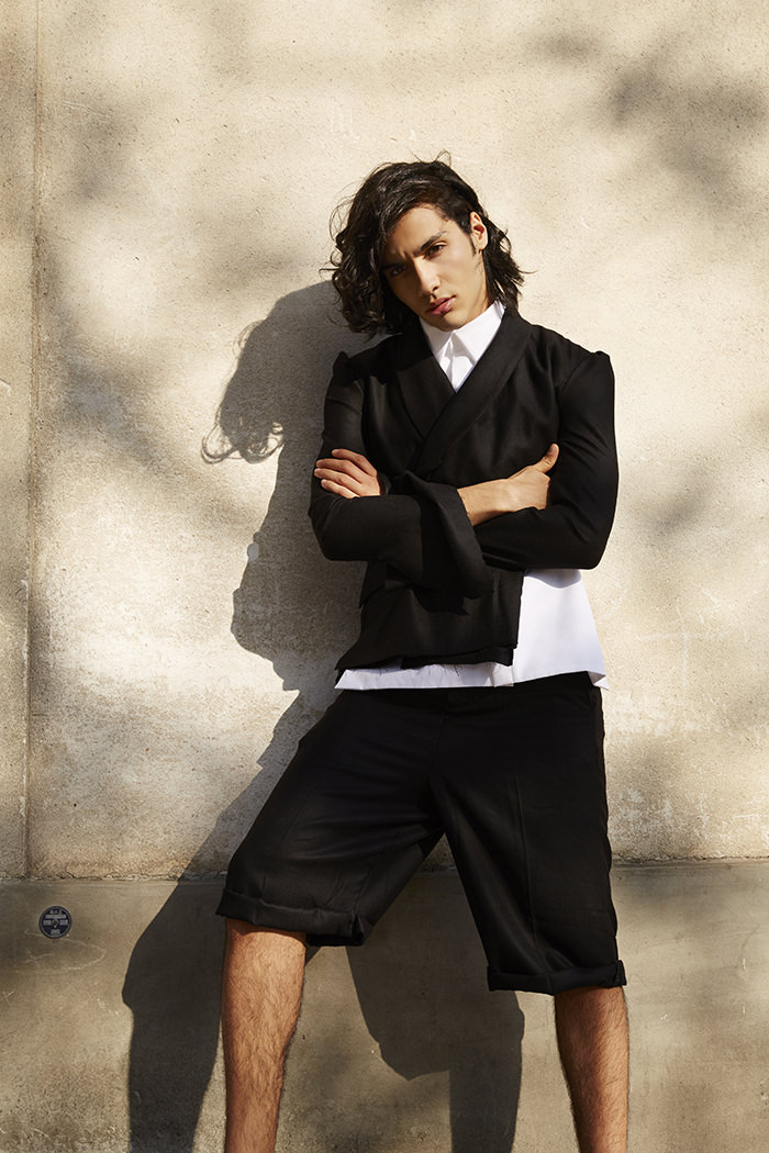 Vagabond,Le 22 Mai 2015,photographe japonaise,Yurina NIIHARA,Mitsuhiro hair NAKANO,Axel De Douttheu Reina,Idir Raffin,Kike Souza,shooting,mode,fasion,men's fasion,collection de Axel De Douttheu Reina