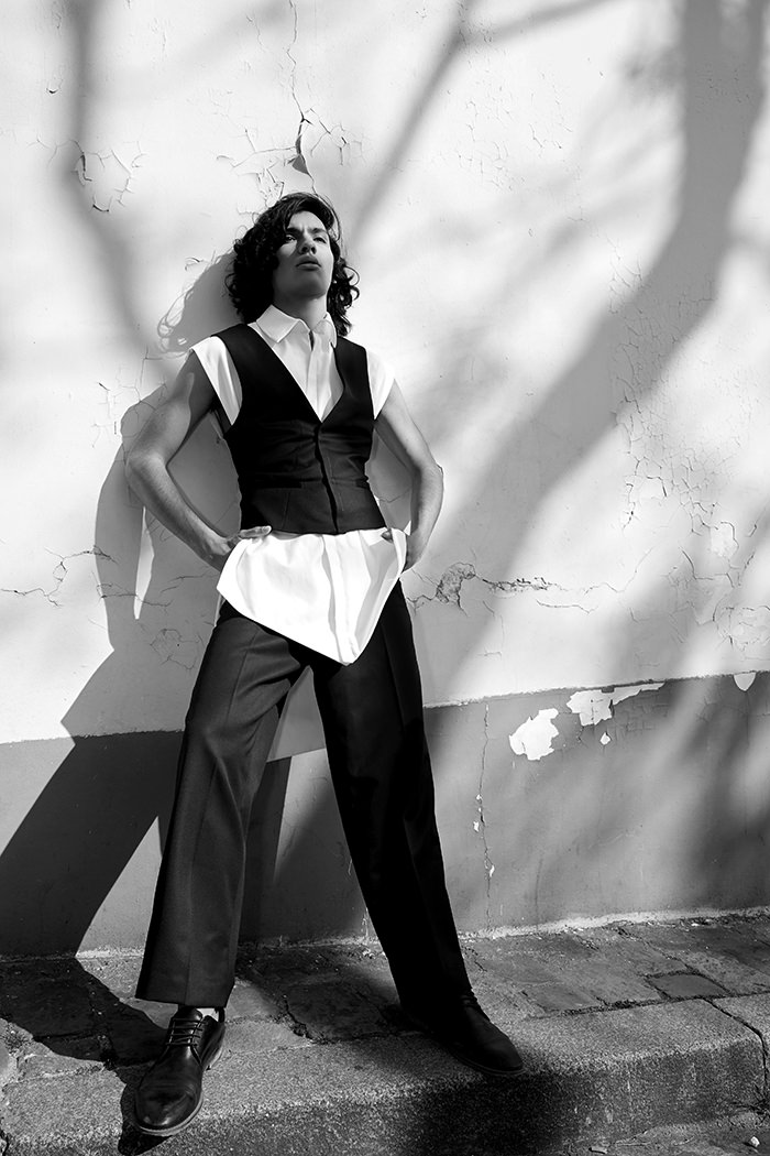 Vagabond,Le 22 Mai 2015,photographe japonaise,Yurina NIIHARA,Mitsuhiro hair NAKANO,Axel De Douttheu Reina,Idir Raffin,Kike Souza,shooting,mode,fasion,men's fasion,collection de Axel De Douttheu Reina