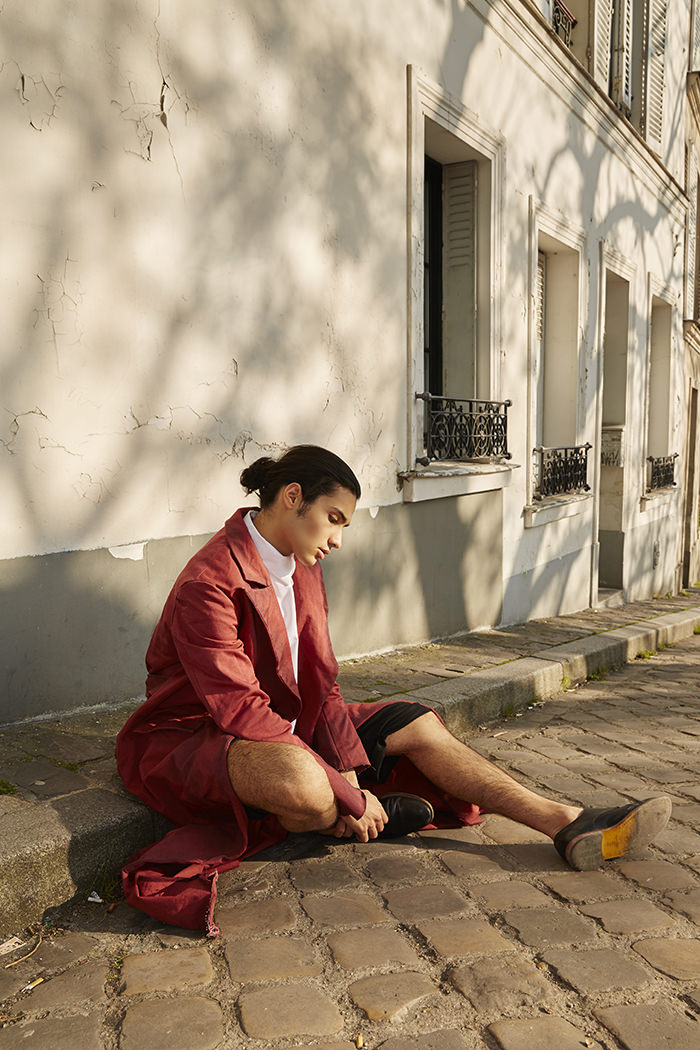 Vagabond,Le 22 Mai 2015,photographe japonaise,Yurina NIIHARA,Mitsuhiro hair NAKANO,Axel De Douttheu Reina,Idir Raffin,Kike Souza,shooting,mode,fasion,men's fasion,collection de Axel De Douttheu Reina