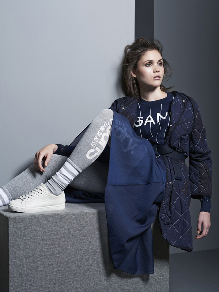 coat: Baum und Pferdgarten / sweater: Gant / skirt: COS / pants: Superdry. / socks: American Apperal / belt&shoes: Lacoste