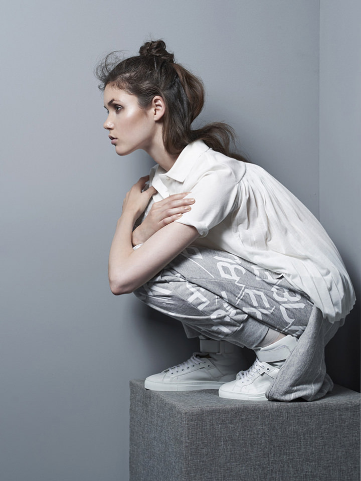 polo: Lacoste / sweater: Gant / pants: Reebok / shoes: Hugo - Hugo Boss