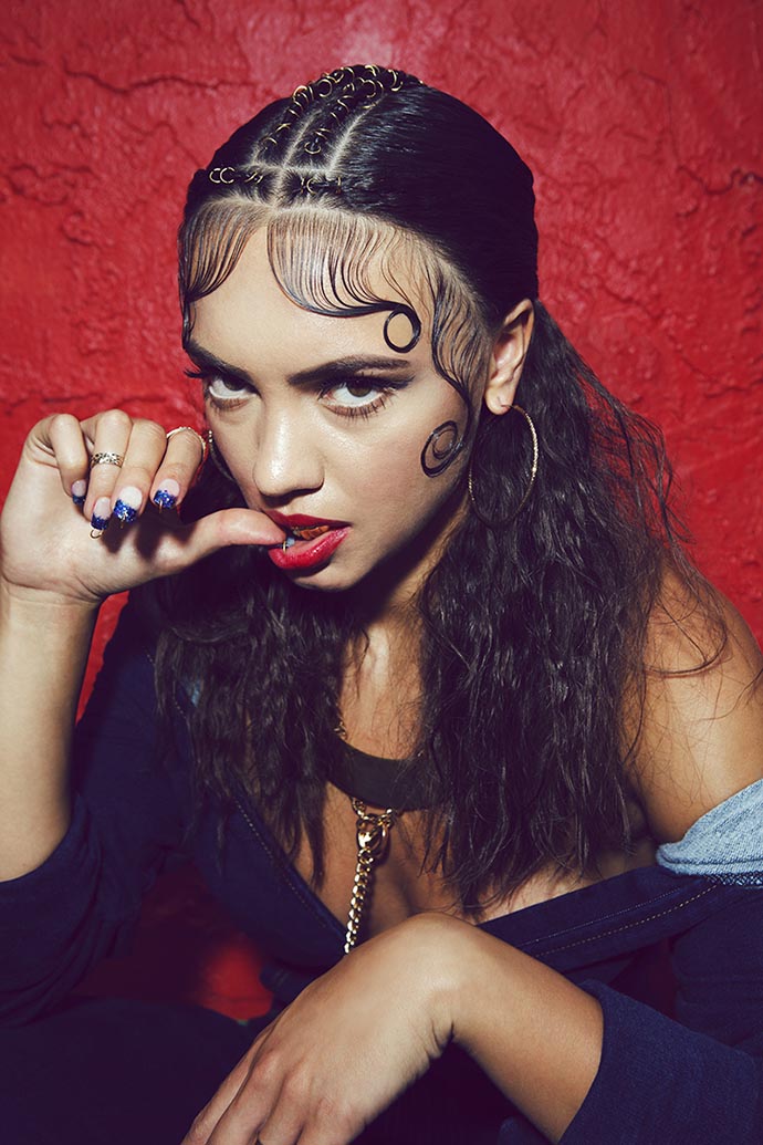 Gold Hoop Earrings: ALDO  Gold Body Chain Necklace: ALDO  Gold Plated Collar Necklace: Ross-Simons 