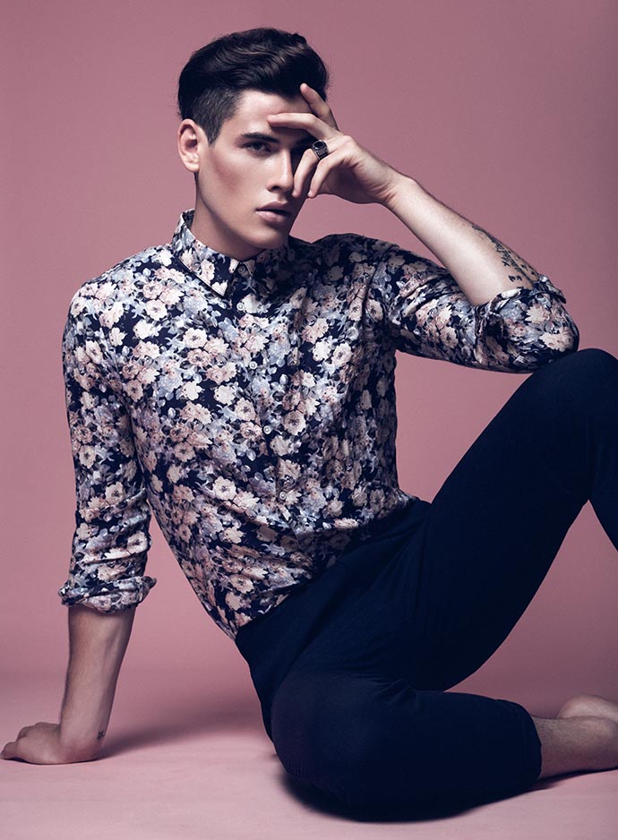 Shirt by Sandro, Pants by Armani