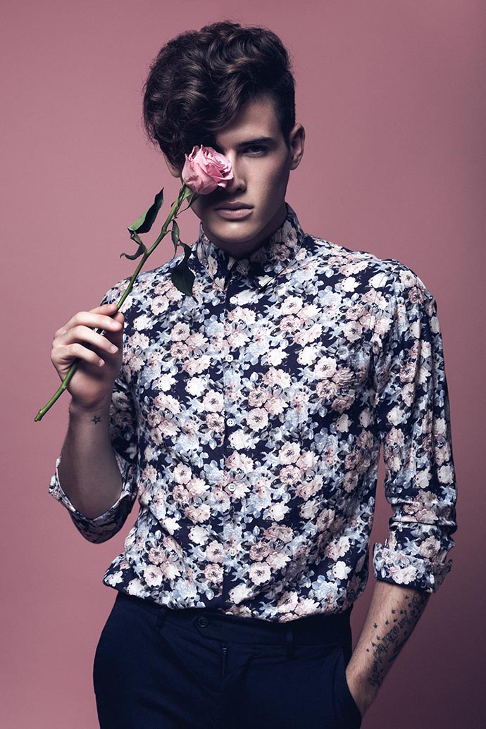 Shirt by Sandro, Pants by Armani