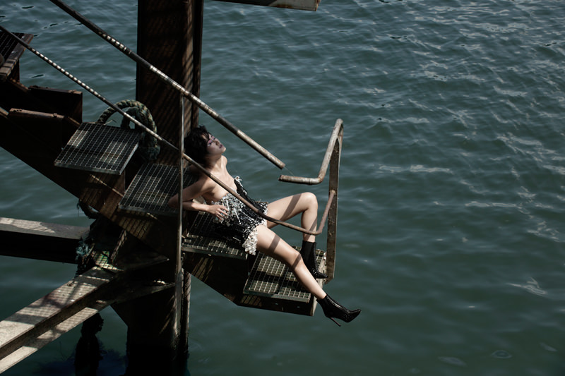 strapless strass : On Aura Tout Vu – Shoes Azzedine Alaia