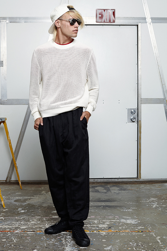 Sweater: Noon Goons Pants: Second Layer Sunglasses: Retrosuperfuture Hat: Models own