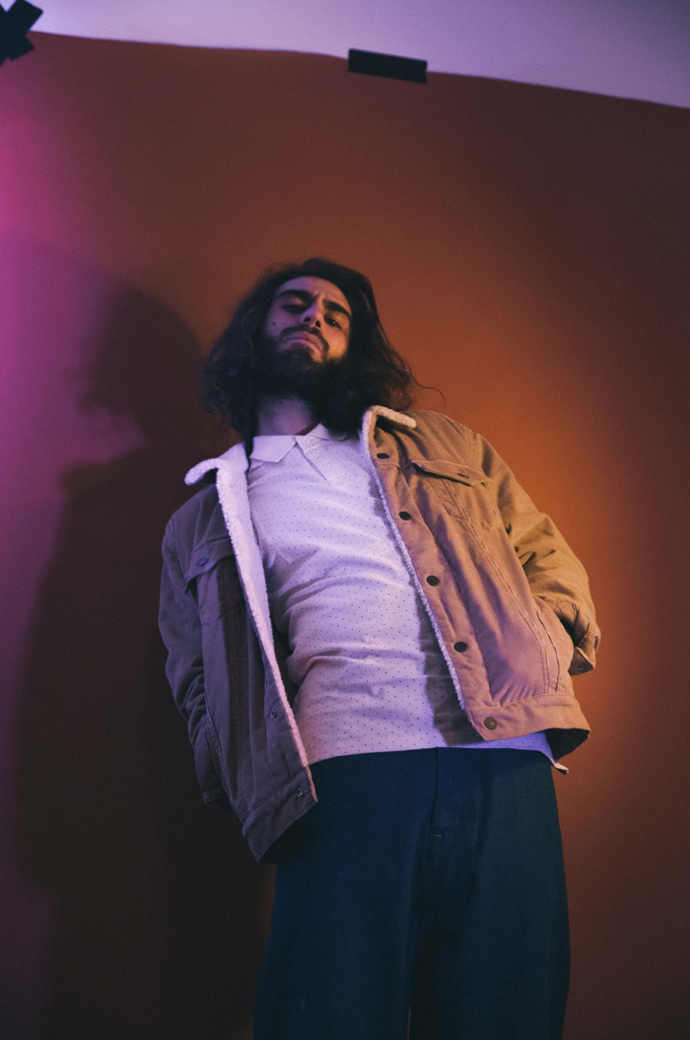 shirt - jack & jones / jacket - levis / jeans: asos / cap: new era