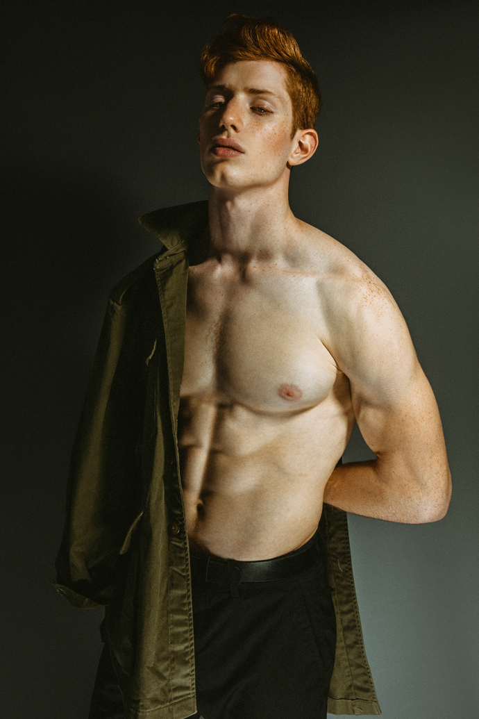 Hunter Green Jacket: Vintage, US Army Surplus, High Waisted Green Billow Pant: Vintage Caché from Episode Paris