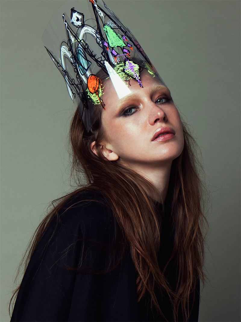 Black lace top - New Look Black oversized shirt - COS