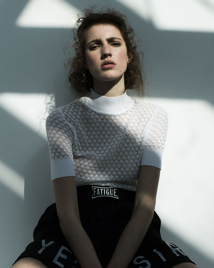 Knitted Turtle-Neck Storm & Marie, box short Daphne Groeneveld x Zoe Karssen