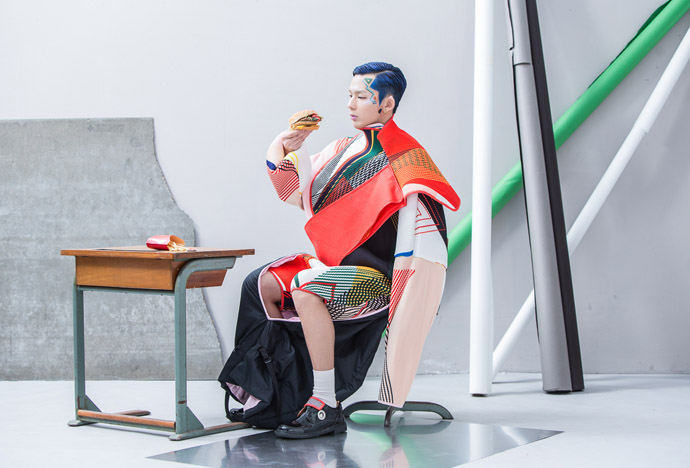 Designer/ Yun Ting Chou Model/ Young Hsu@ Lowen Studio