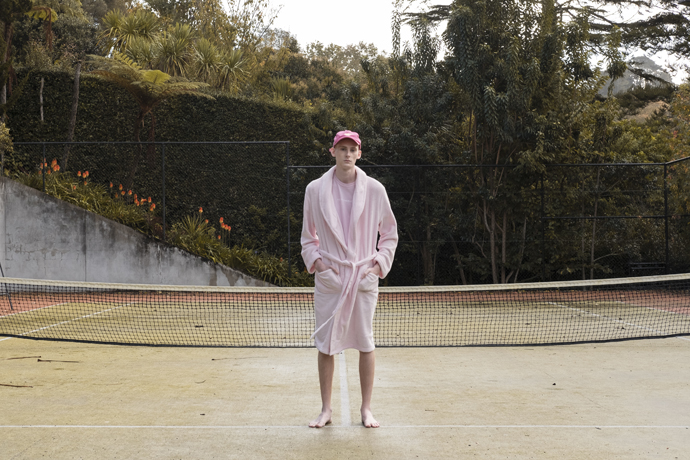 Look 1: Cap: Гоша Рубчинский T-shirt: Forty Thieves 