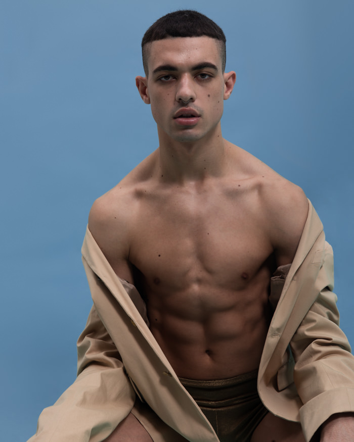 Malik wears Blazer Dolce & Gabanna, Shorts Stylist’s Own