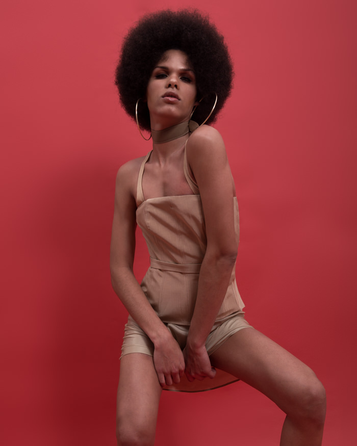 Maya wears Corset Bottega Veneta Dress Narciso Rodriguez Choker Stylist’s Own