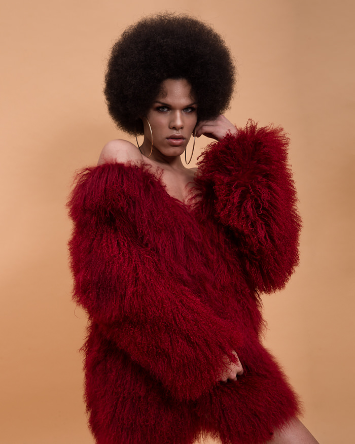 Maya wears Fur Adrienne Landau