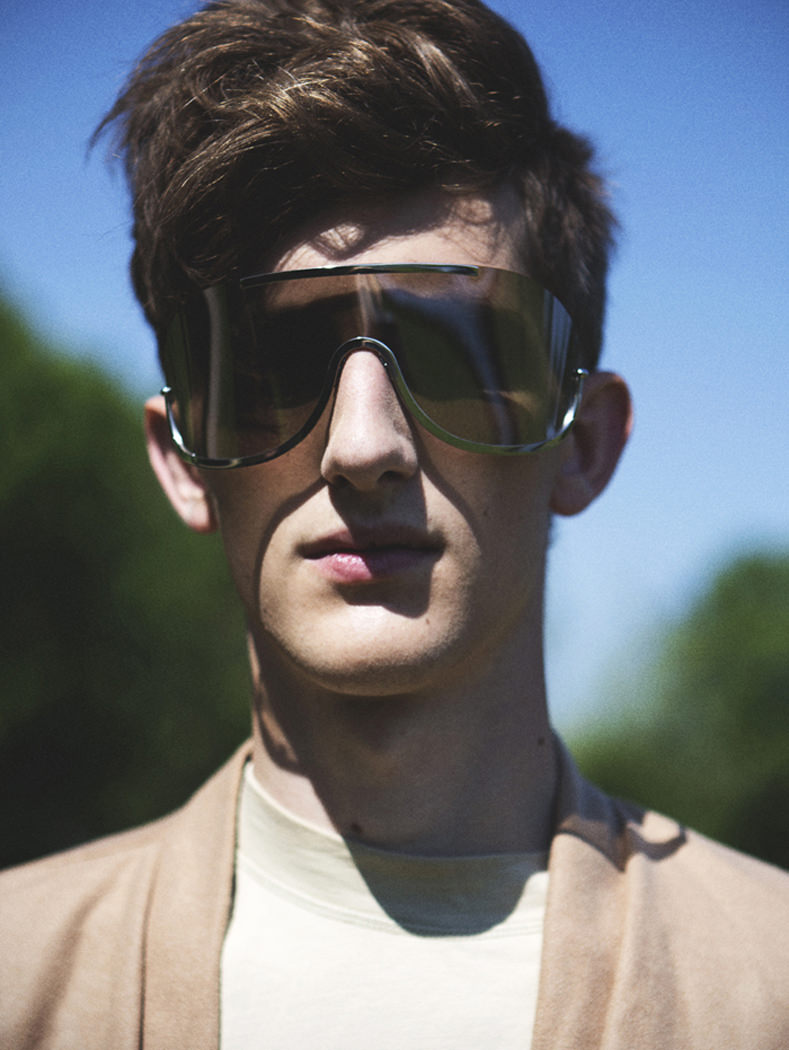 Shades: Acne Studio Top: Barbara I Gongini Kimono: Asos 