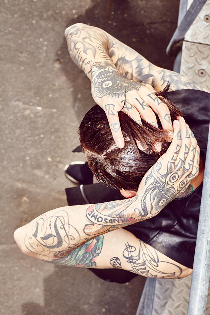 vest: Cedric Jacquemyn shoes: Adidas