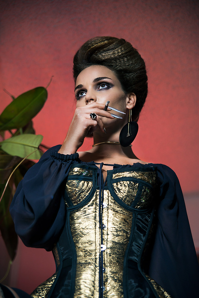 Corset by Stello Blouse by Vivienne Westwood Red Label