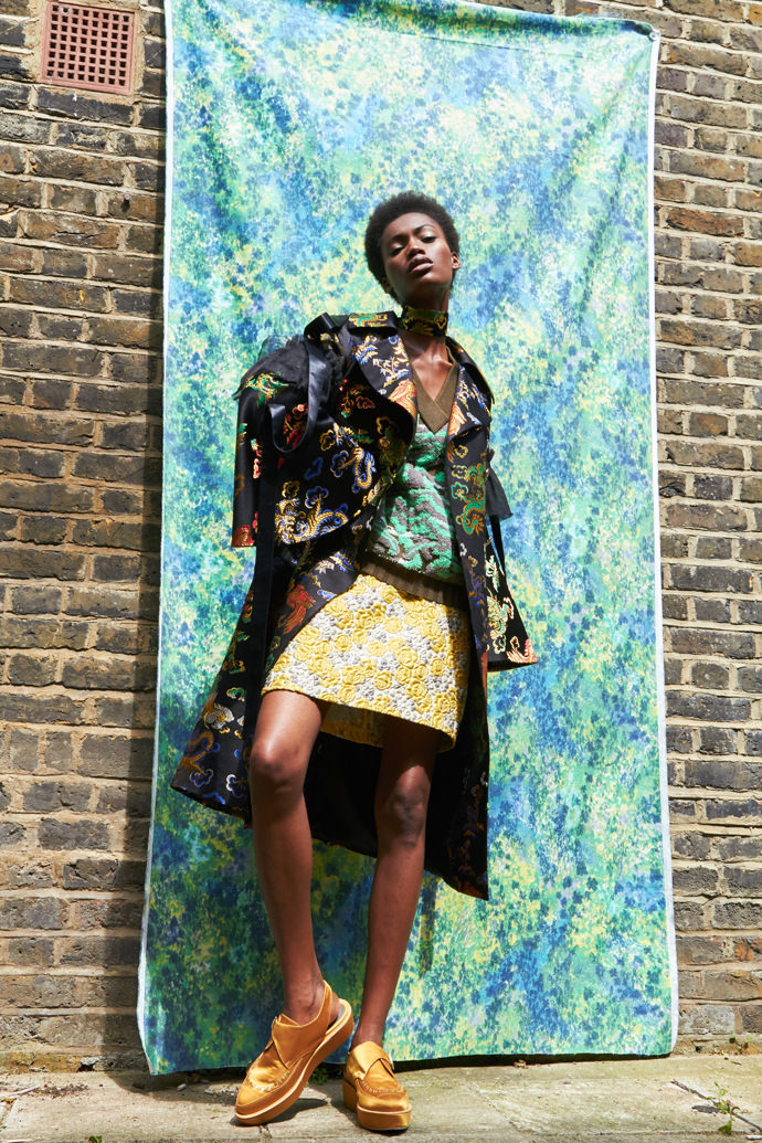 Jacket & Shoes, Gyoyuni Kimchoe Jumper, Dagmar Skirt, Lu + Mei