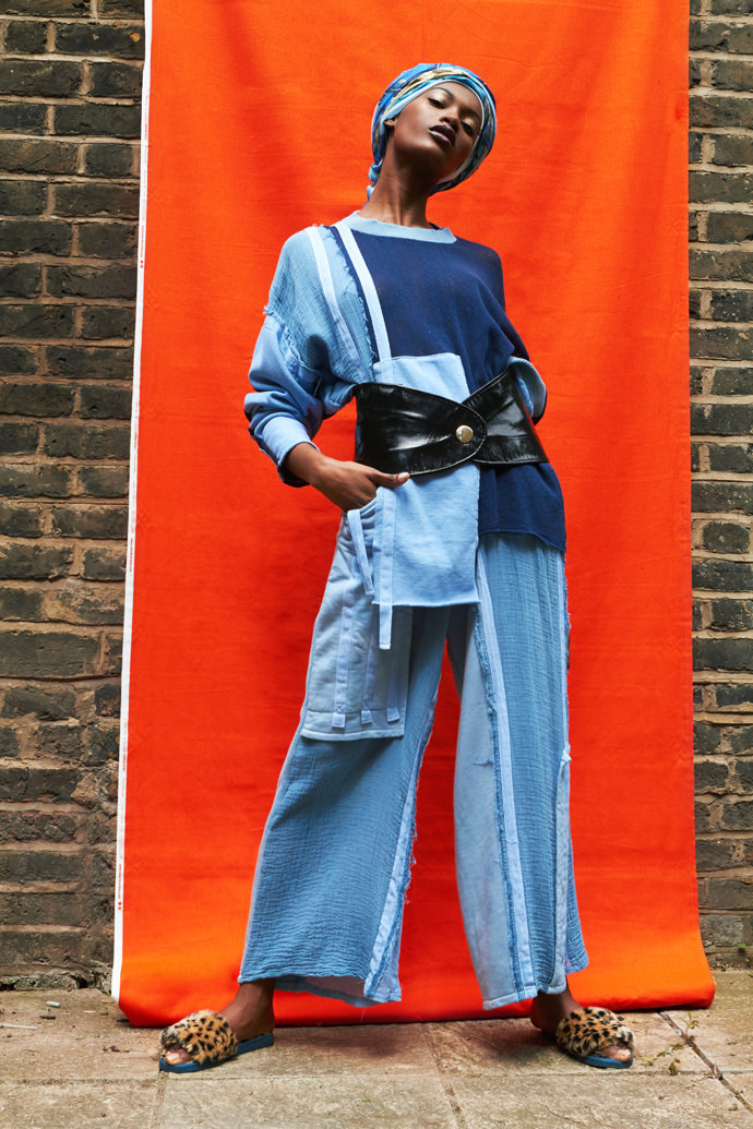 Scarf, Emma J Shipley Top & Trousers, Typical Freaks Belt, Ann Sofie Back Shoes, Love Stories