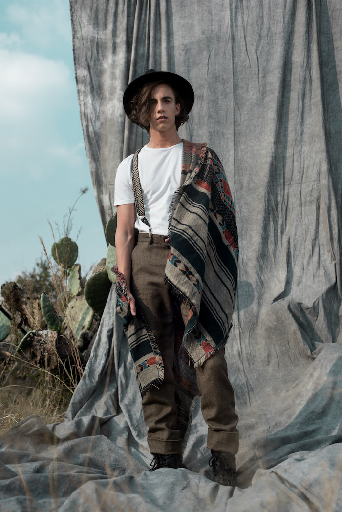 Trousers - Naked Ape T-shirt - Topman Hat - Hat City Shoes - Jeep Footwear