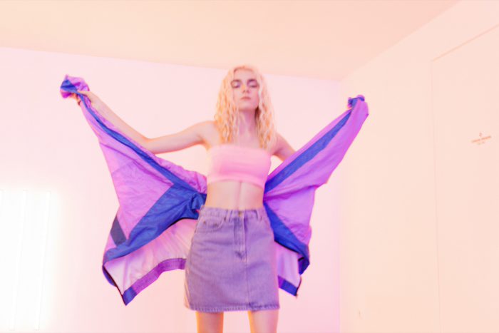 jacket - Strogovintage, jeans skirt - Iskra