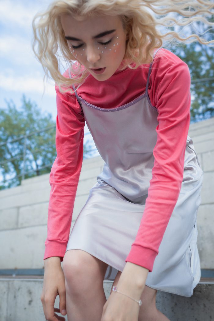 dress - Strogovintage, turtleneck - iskra