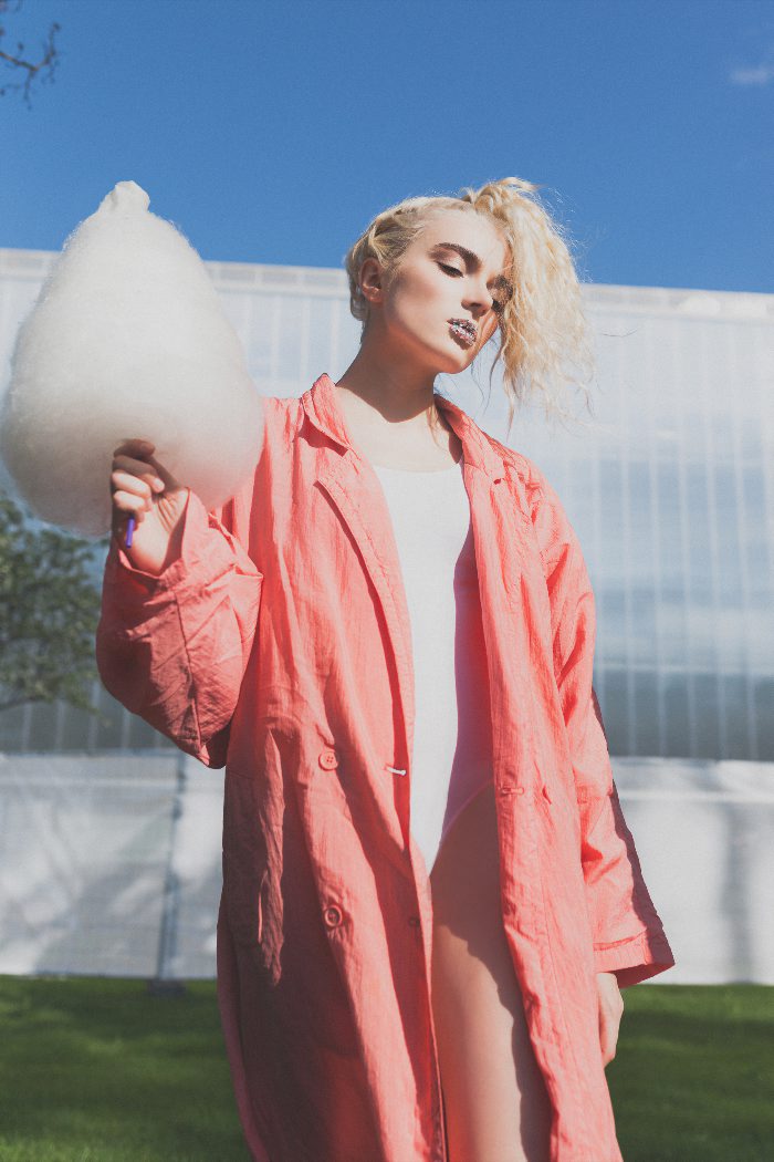 cloack - Strogovintage, bodysuit - Tezenis