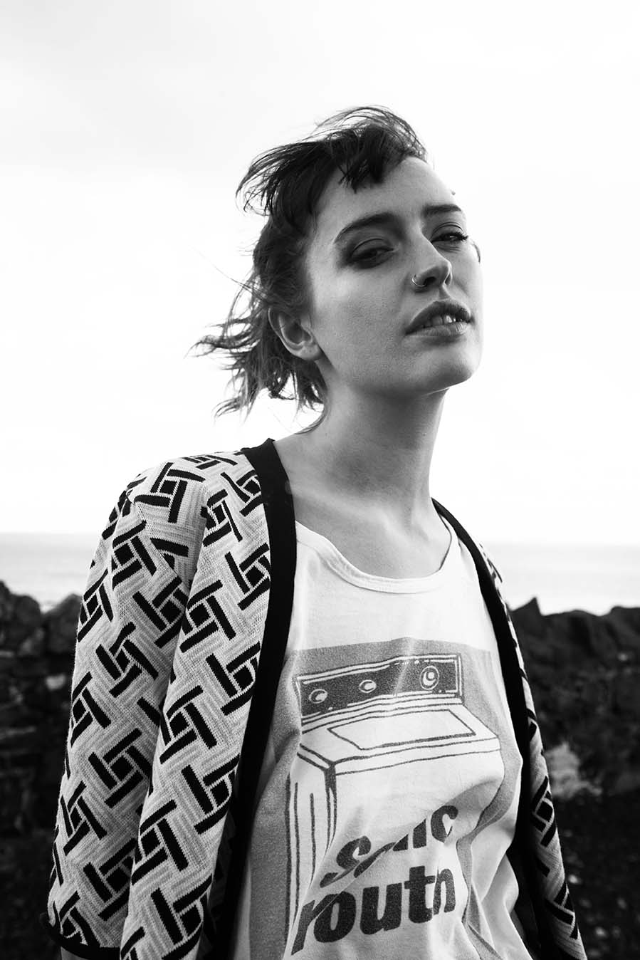 T-Shirt: Stylist’s Own Cardigan: Cos