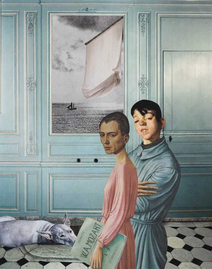 furniture in landscapes from image to image to the folds of the clothes