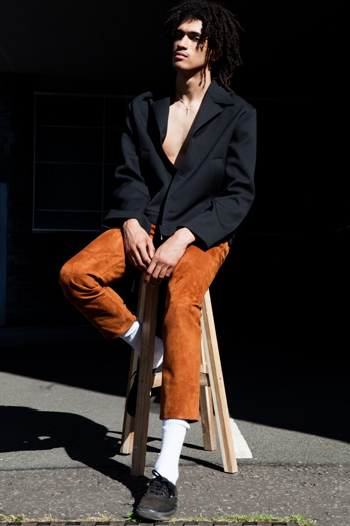 Jacket & trousers- CMMN SWDN Menswear FW16 Trainers - Vans