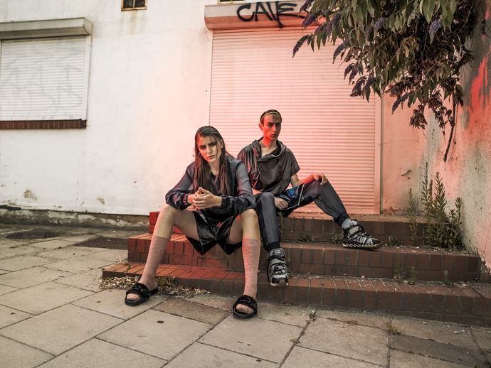 Erika bra -CK Top-Ataraxi Shorts - Twins Special Slippers - Puma by Fenty socks - Uniqlo Samm top- Topman AAA Line Trousers- Ataraxi Flicker - Nasir Mazhar Himalayan boots - Bernhard Willhelm to&gether by Camper socks - Uniqlo