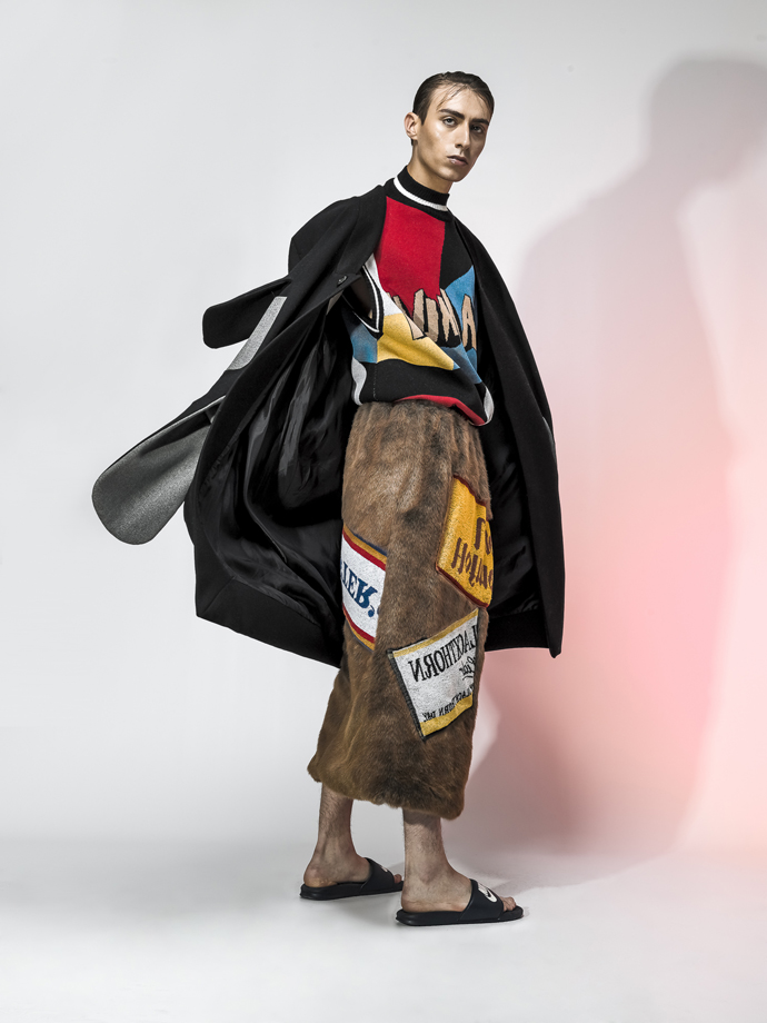 Samm Jacket-Maigidah Top - Ellie Rousseau Skirt - Adam Jones Slippers - Nike
