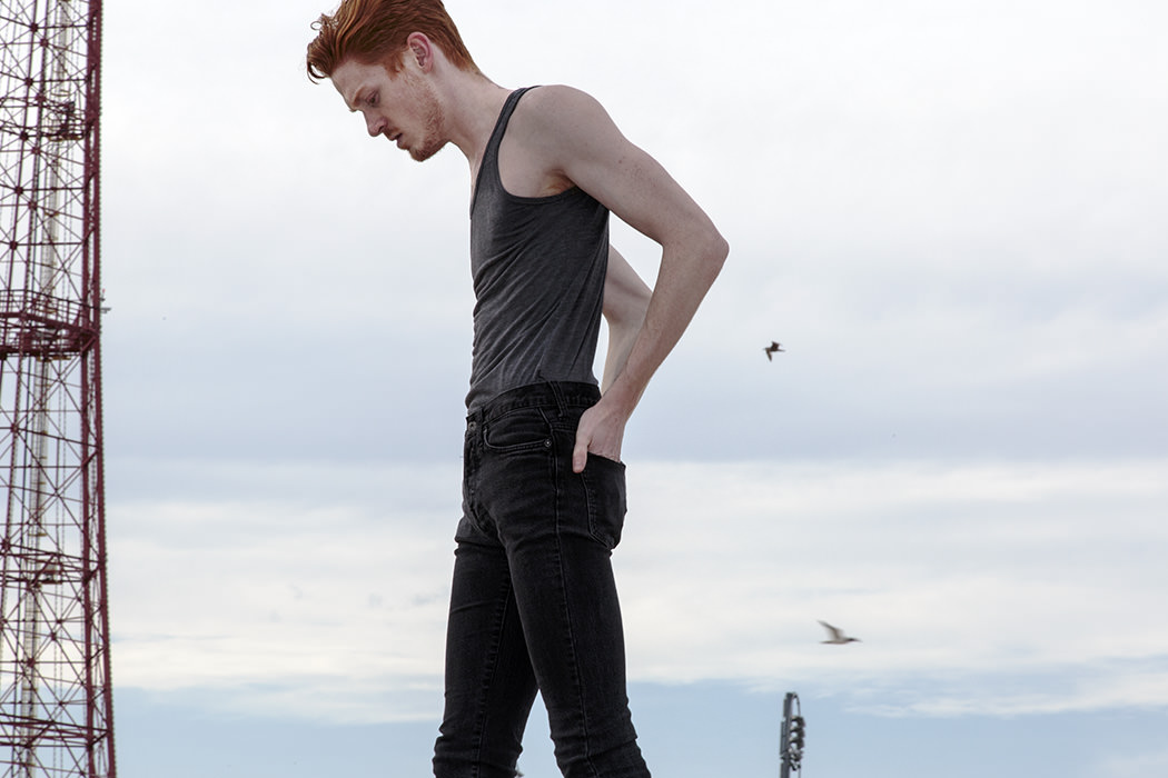 Grey Tank Top: Ralph Lauren Black Denim: H&M