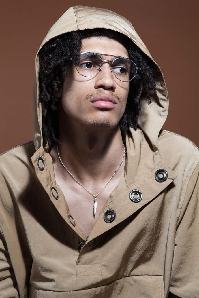 Jacket- CMMN SWDN Menswear FW16 Eyevan glasses FW16