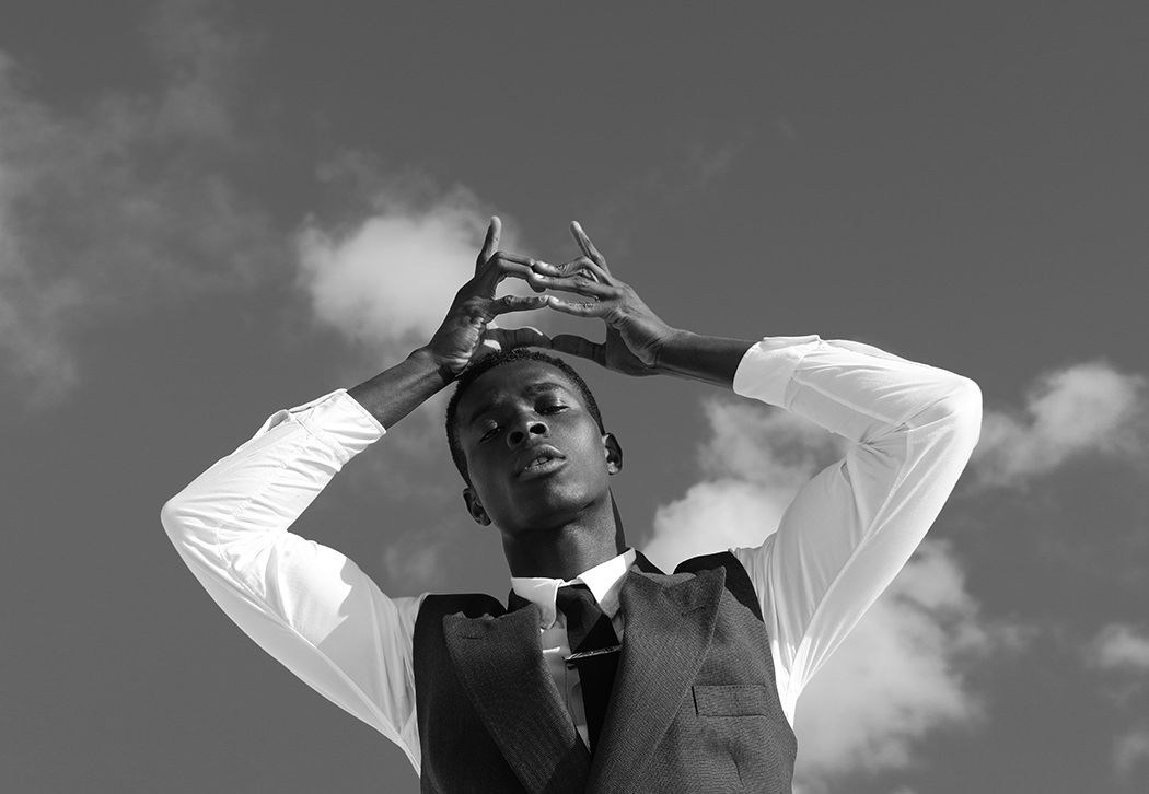 Shirt by Kenzo, Suit by River Island, Tie by Zara, Tie clip by Topman