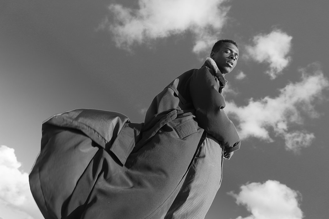 Trench coat by Zara, trousers by Paul Smith