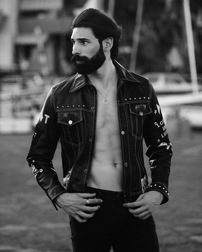 Leather jacket by Diesel