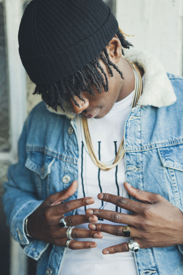 Jacket by Zara Tshirt by Soulland Beanie by Gap Necklaces by H&M