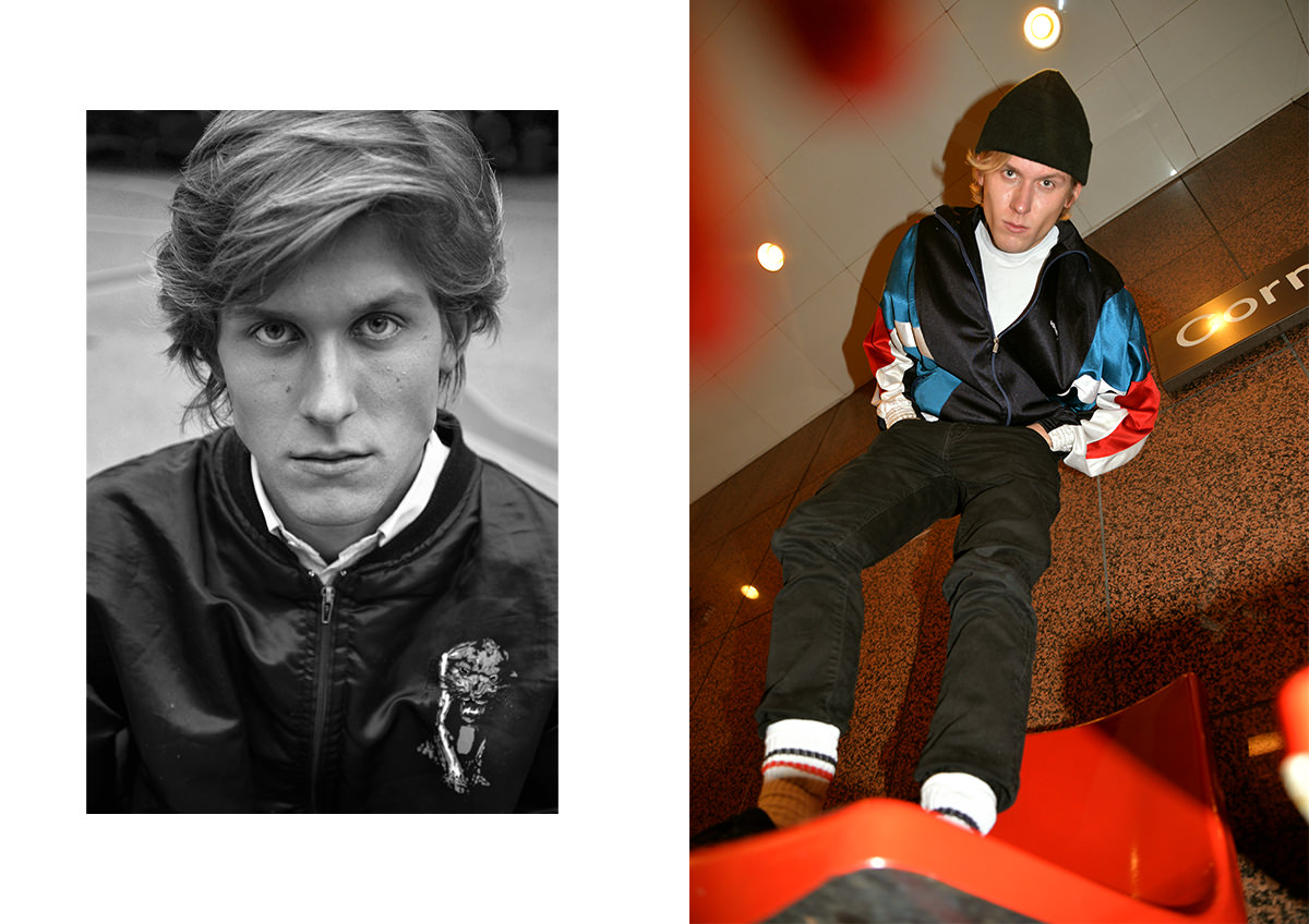 Shirt: The Kooples Shoes: Lacoste